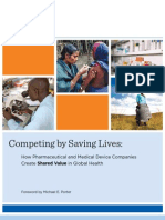Competing by Saving Lives: How Pharmaceutical and Medical Device Companies Create Shared Value in Global Health