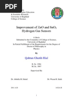 Download Improvement of ZnO and SnO2 Hydrogen Gas Sensors by Qahtan Al-zaidi SN91405050 doc pdf