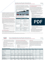 Cisco Integrated Services Routers Generation 2