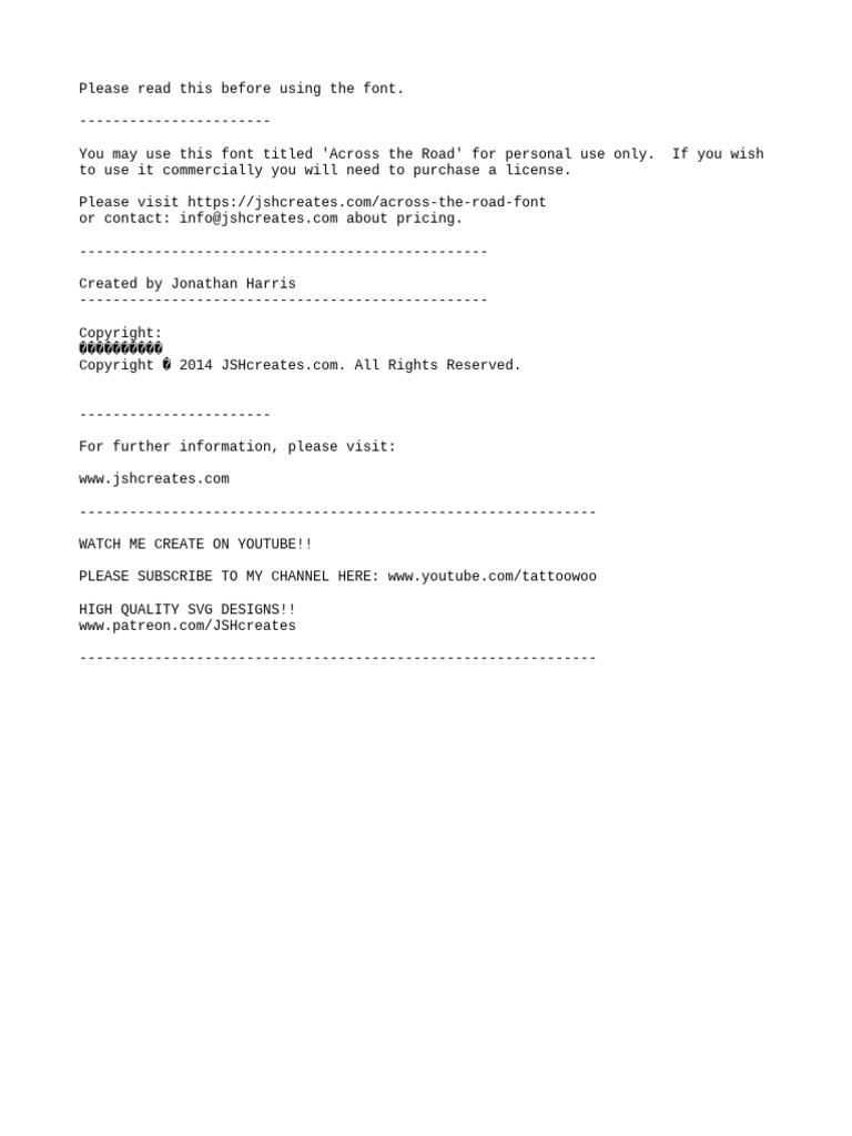 License - Read This | PDF