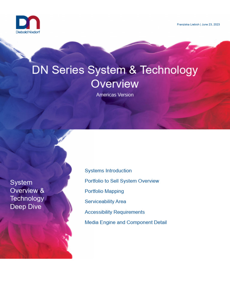 DN Series System Technology Overview | PDF | Computing