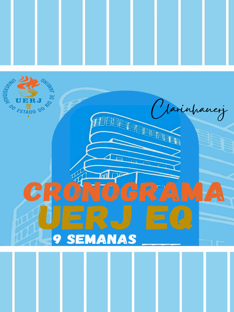 Cronograma Uerj Eq Atualizado 2026 | PDF | Guerra Fria | Trigonometria