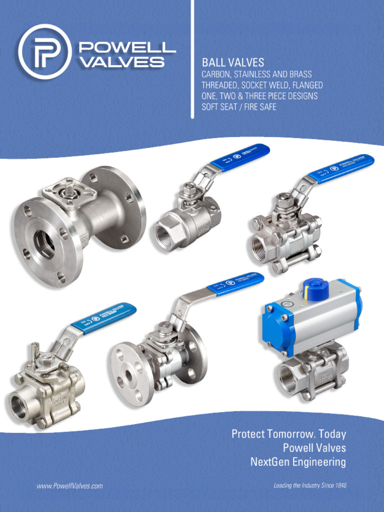 Powell Valves: Quality Industrial Solutions | PDF | Valve | Washer ...