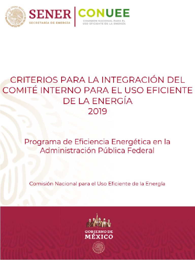 CONUEE Criterios - Comite - 2019 - 2 - .-14-Jun-2019-Rev - JLT | PDF ...