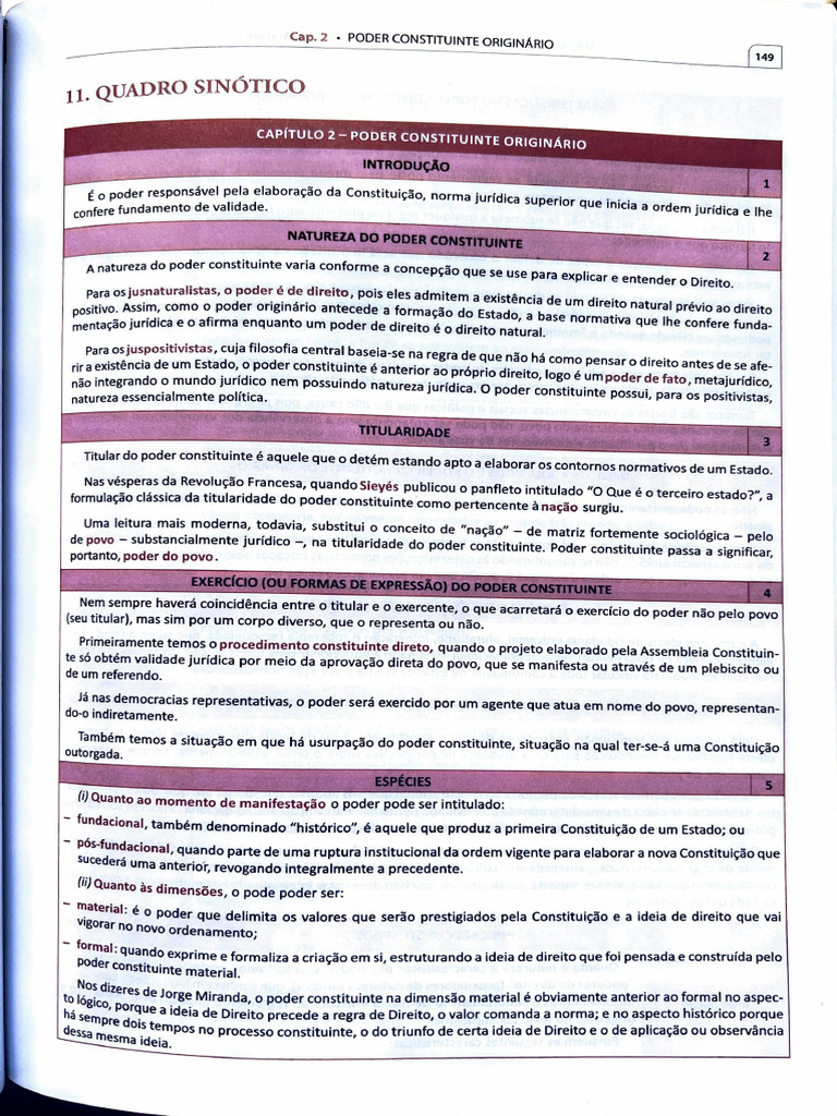 Poder Constituinte - Teoria Geral | PDF | Emenda Constitucional ...