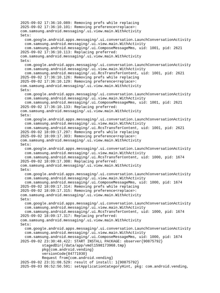 PM Debug Info | PDF | Software | System Software