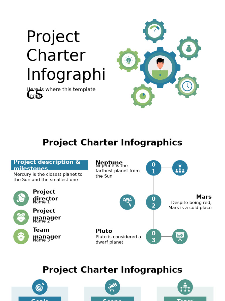 Project Charter Infographic Overview | PDF | Planets | Planets In Astrology