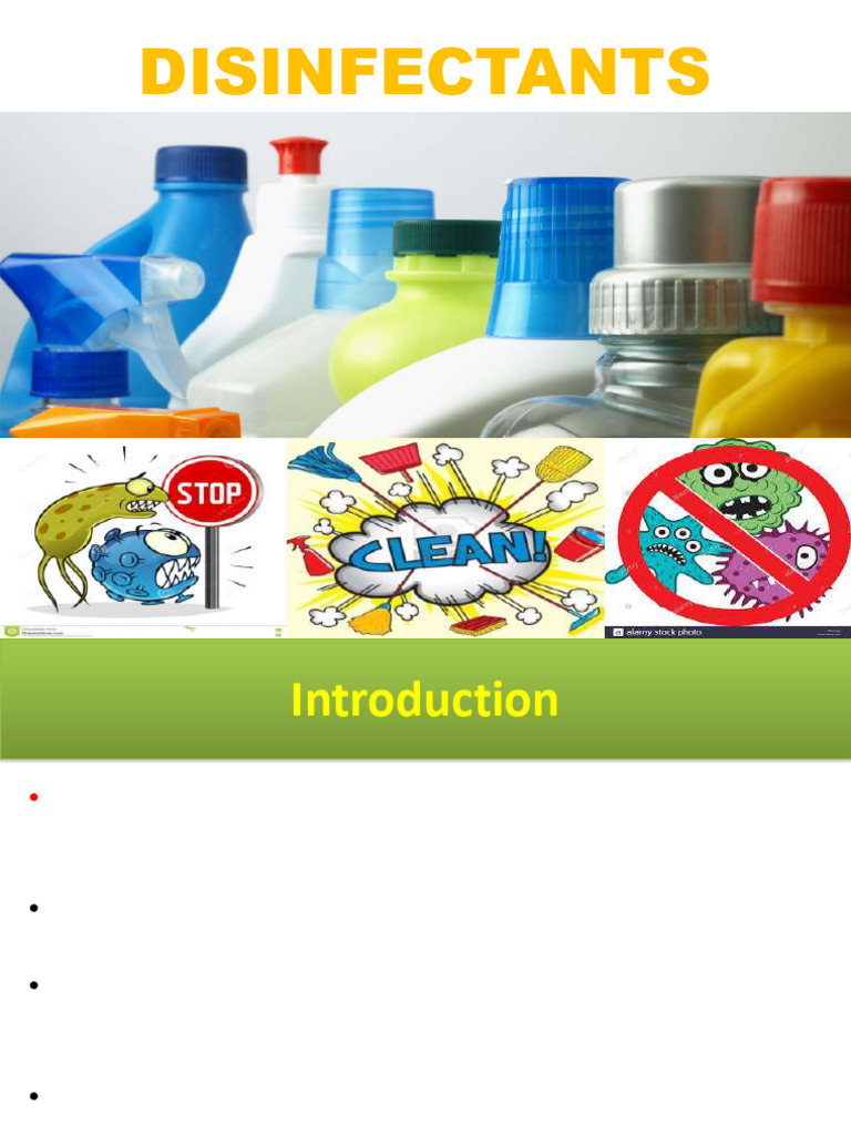 Comprehensive Guide to Disinfectants | PDF | Disinfectant | Surfactant