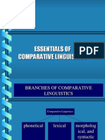 Essentials of Comparative Linguistics