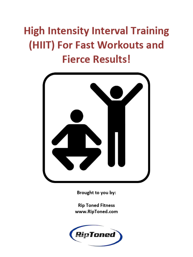 HIITReport RT | PDF | High Intensity Interval Training | Physical Fitness