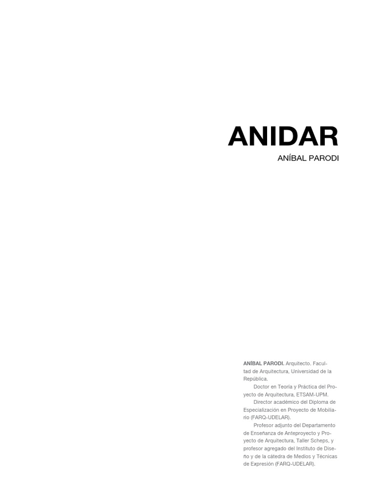 Anidar: Optimización del Espacio Doméstico | PDF | Mueble