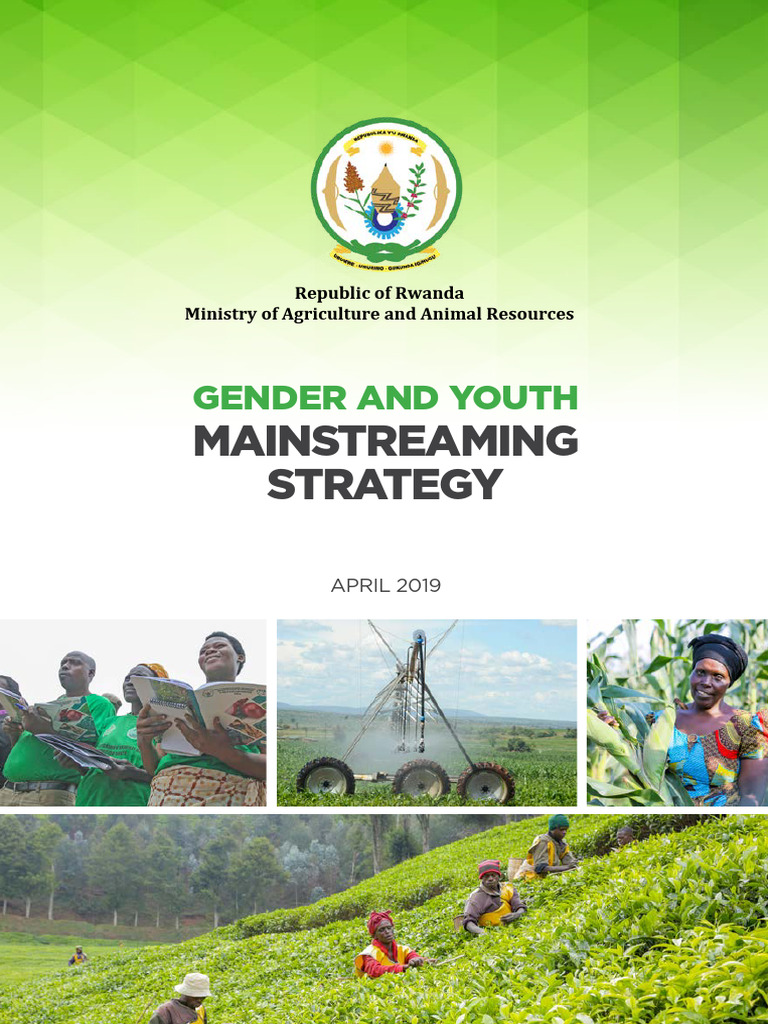 Rwanda Gender and Youth Strategy Report | PDF | Agriculture | Employment