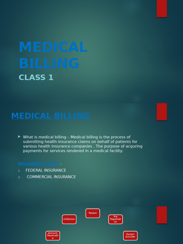 Medical Billing | PDF | Medicare (United States) | Medicaid