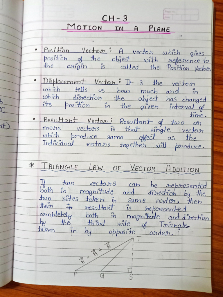 Physics CH 3 by Rupesh Physics Physics P | PDF | Algebra | Linear Algebra