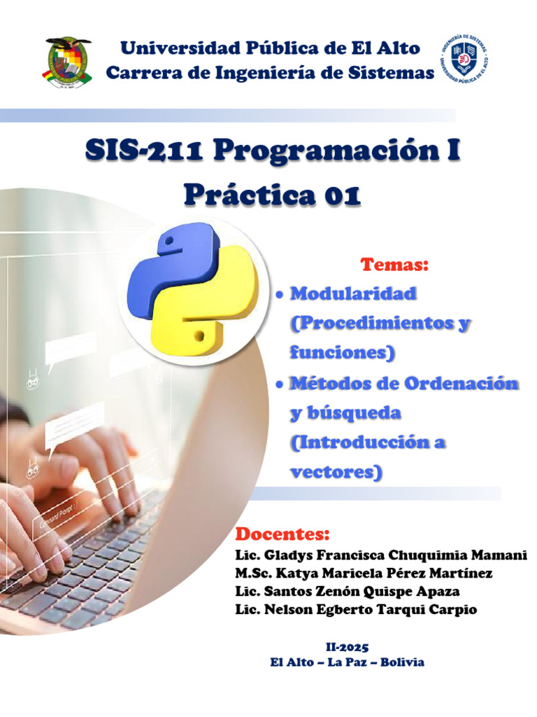 Ejercicios de Programación Modular en Python | PDF | Vector Euclidiano ...