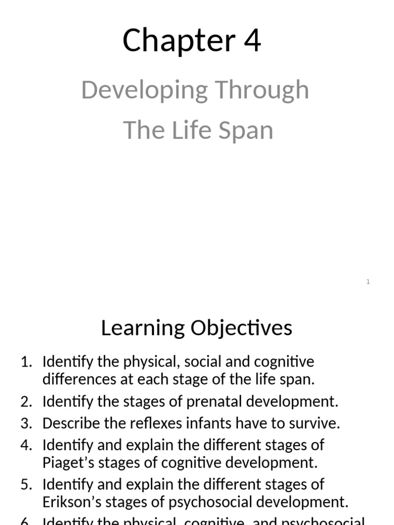 Life Span Development Overview | PDF | Prenatal Development | Adolescence