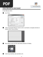 Creating Sea in Photoshop