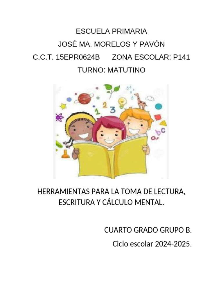 Herramientas para Cuarto Grado: Lectura y Escritura | PDF
