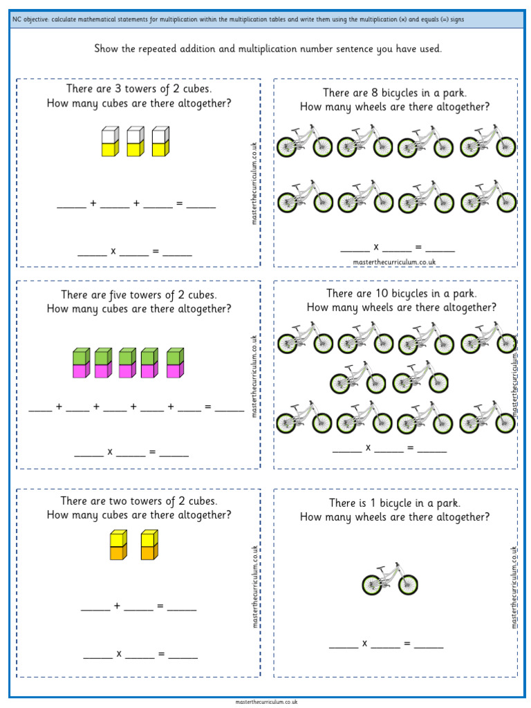 Calculate Mathematical Statements For Multiplication Within The ...