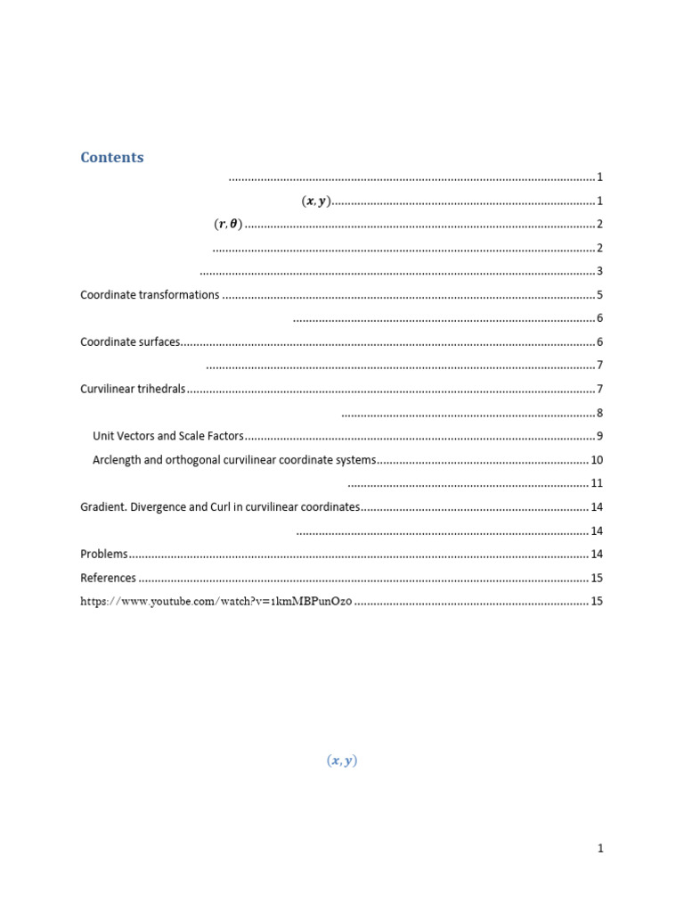 Coordinate Systems Overview and Transformations | PDF | Coordinate ...