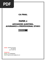CAS 805 Single Financial Statements | PDF | Financial Audit | Auditor's ...