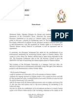 Press Release Polisario Front (English)
