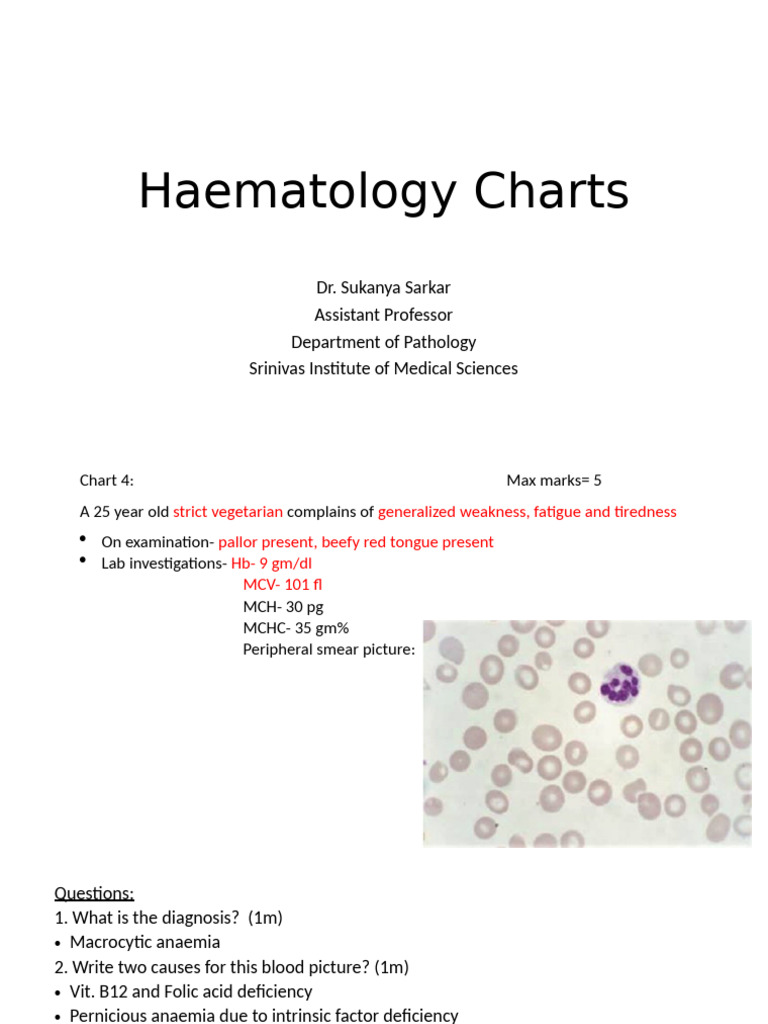 Haematology Diagnosis and Findings Guide | PDF | Anemia | Multiple Myeloma