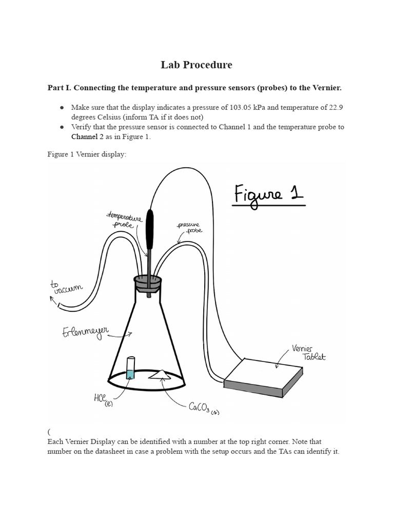 Chem 120 Week 7 Lab Procedure | PDF | Vacuum | Pressure