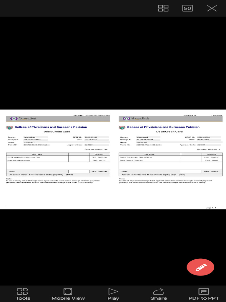 DNRP Fee Approval | PDF