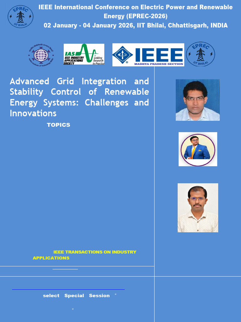 EPREC-2026: Renewable Energy Conference | PDF