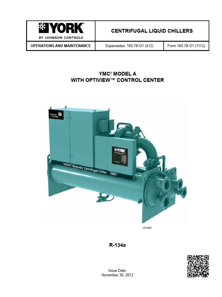 YMC2 Chiller Operations Manual | PDF | Air Conditioning | Mechanical ...