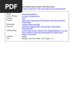 Two Wolves | PDF