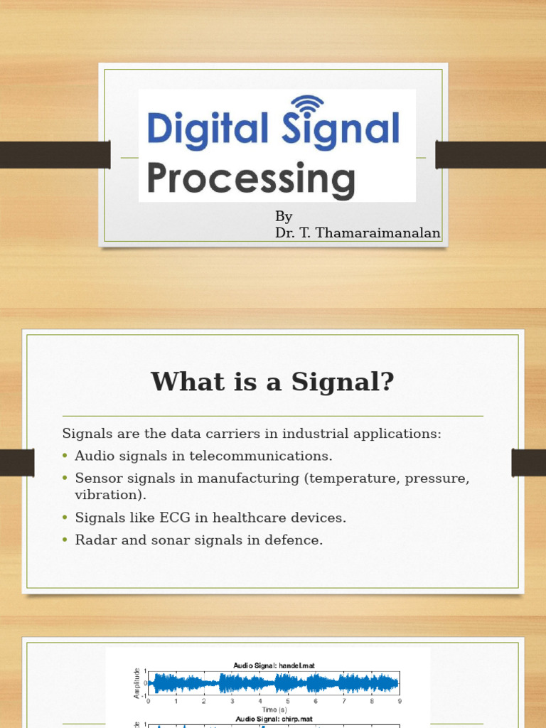 Signal Processing Demo | PDF