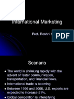International Marketing: Prof. Roshni Sawant