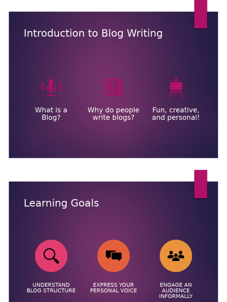 Starting Your First Blog: A Guide | PDF