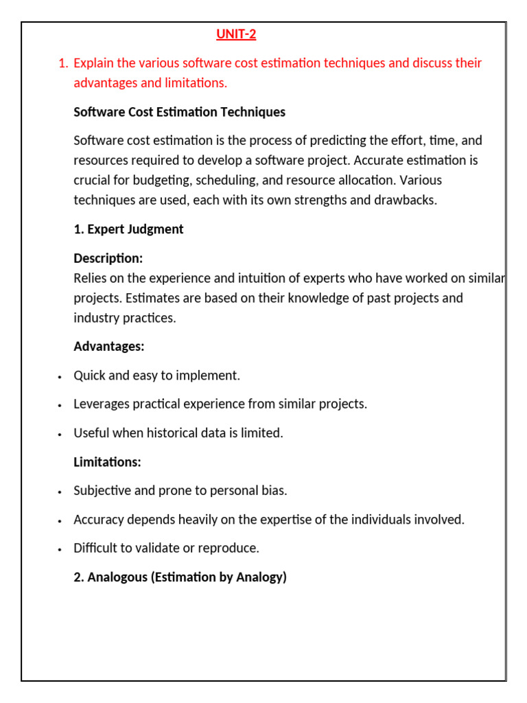 Unit 2 (Se) Nsca | PDF | Software Testing | Software