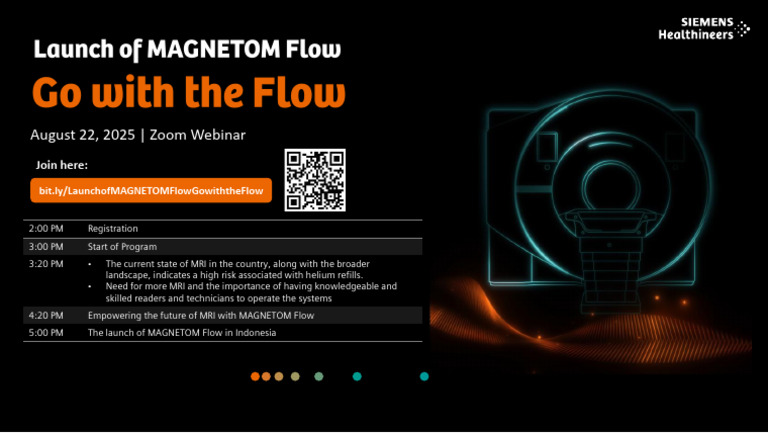 MRI Innovations and MAGNETOM Flow Launch | PDF