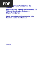 Download Accessing SharePoint Data Using C Without Running Code on SharePoint Server Part 3 by Jennifer SN9142948 doc pdf
