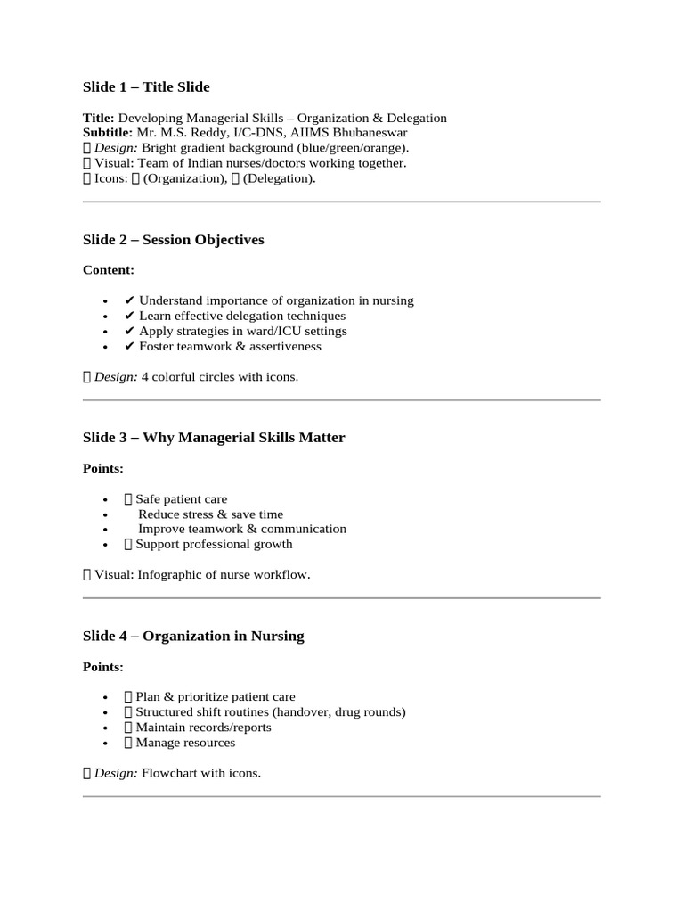 Slide 1 - Title Slide: Design | PDF | Nursing | Infographics