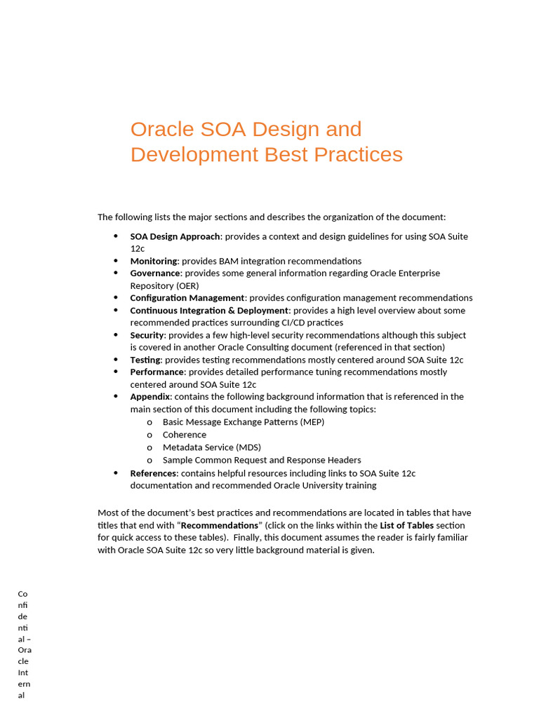 Oracle SOA Suite 12c Best Practices | PDF | File Transfer Protocol ...