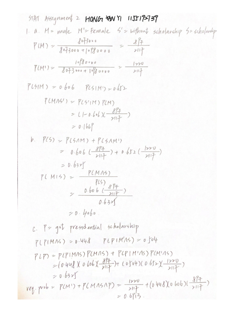 STAT1011 Assignment2 | PDF