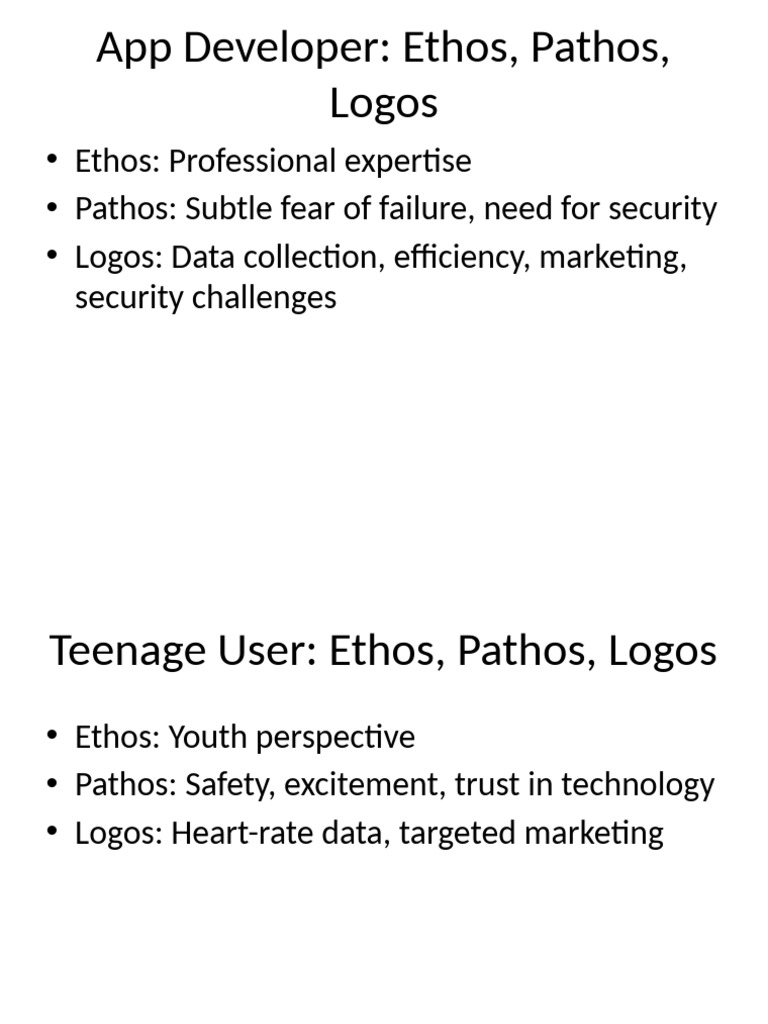 EthosPathosLogos CriticalAnalysis WithVisuals | PDF