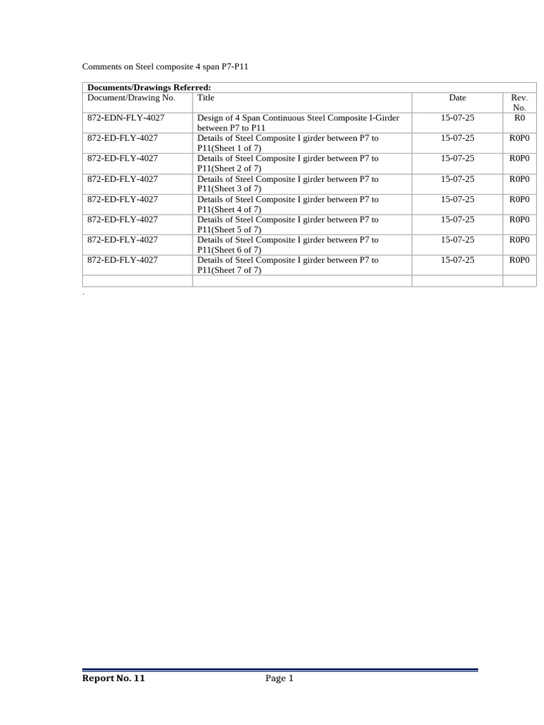 20250809comments On Steel Composite | PDF