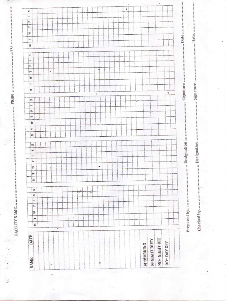Facility Report Table | PDF