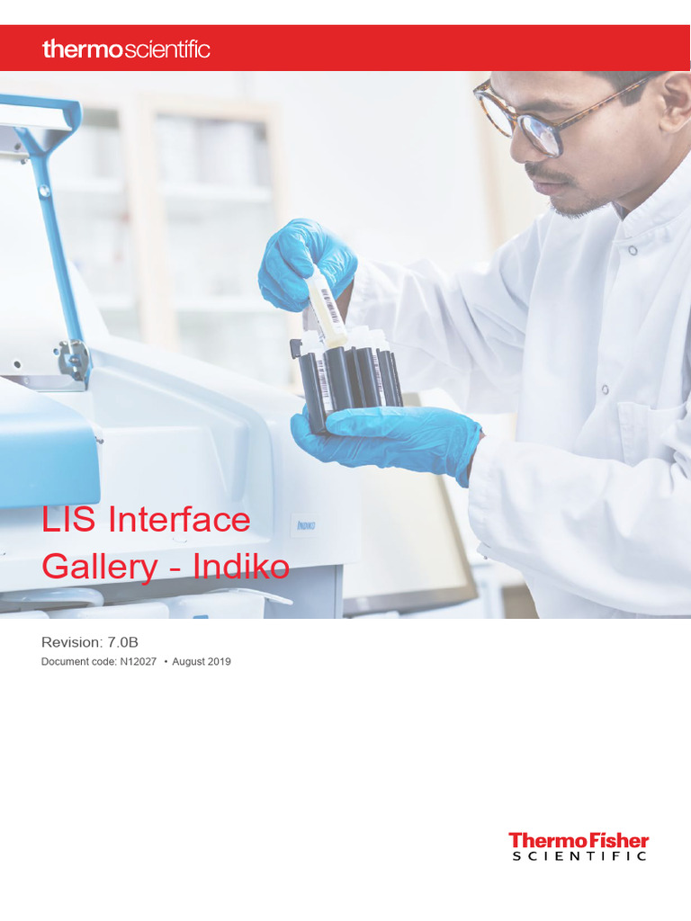 N12027 Gallery-Indiko LIS Interface 7.0B | PDF | Port (Computer ...