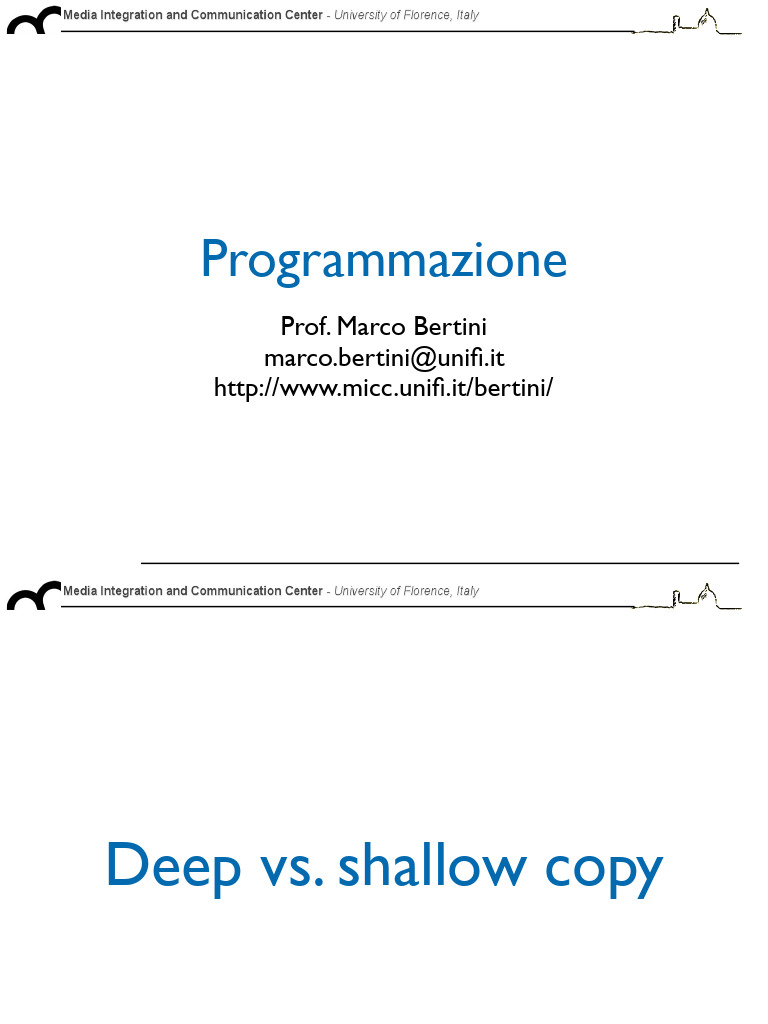 C++ Deep vs Shallow Copy Explained | PDF | Constructor (Object Oriented ...