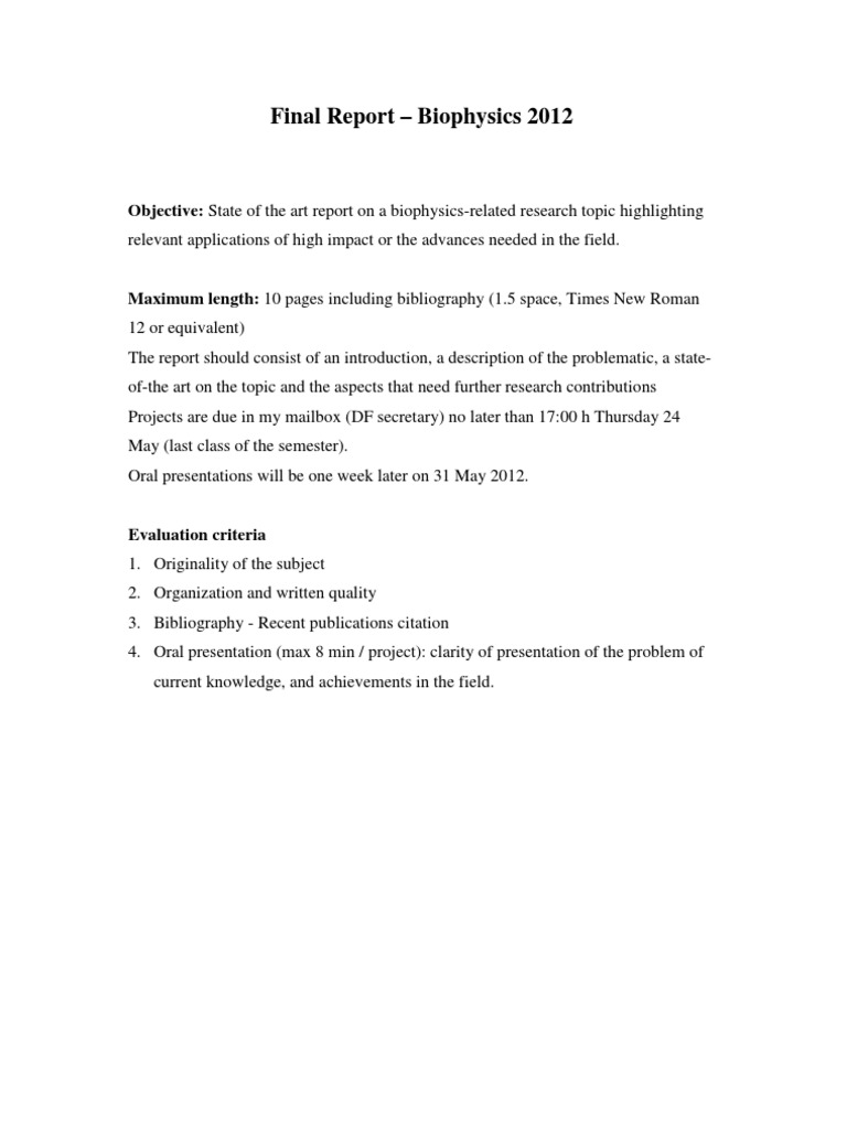 Project Final | PDF | Cell (Biology) | Tissue Engineering