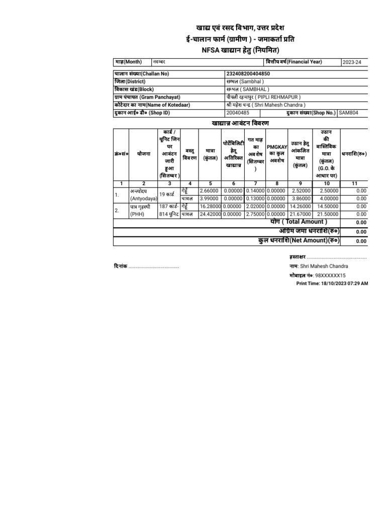 Nfsa | PDF