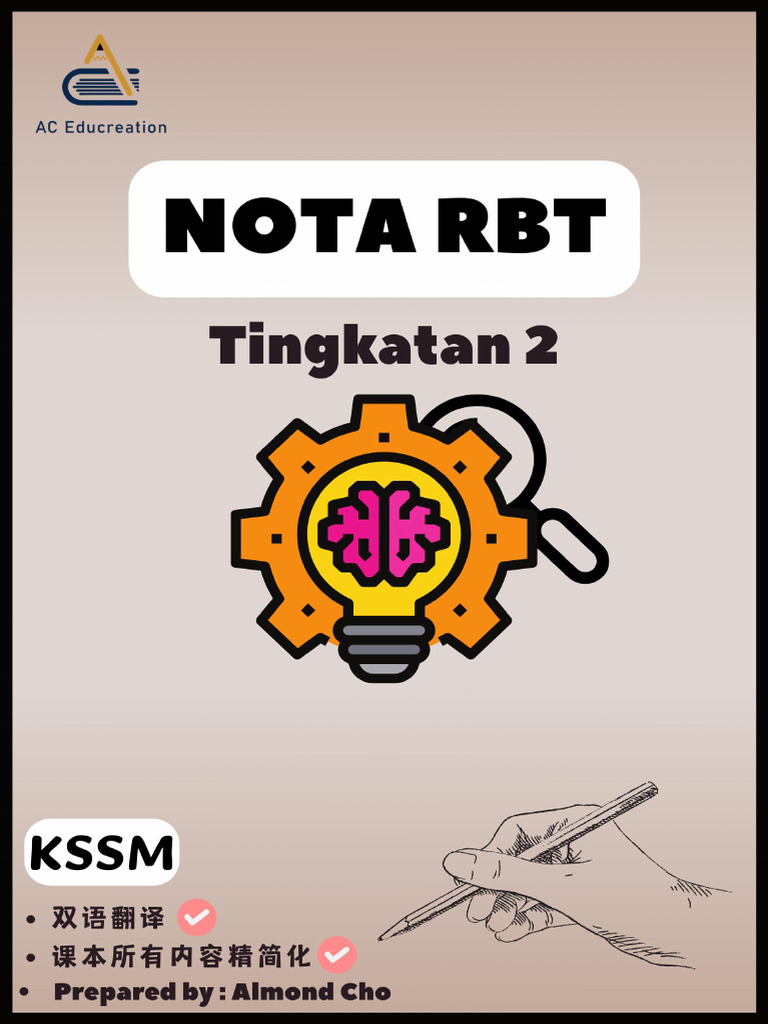 NOTA RBT TINGKATAN 2 (双语版) Sample | PDF