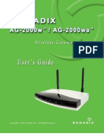 AG2000 User Guide x4